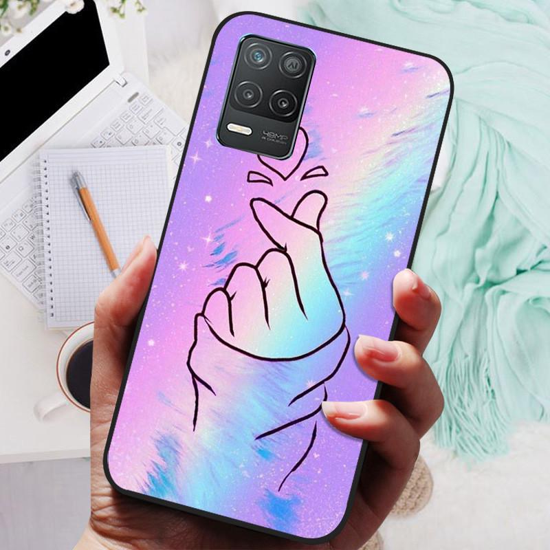 For Realme Narzo 30 5G Case Phone Cover Silicone Soft TPU Back Cover for Oppo Realme Narzo30 5G Case RMX3242 Fundas Bumper Shell