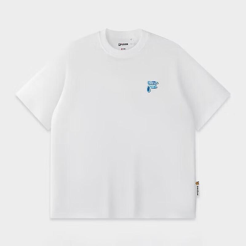 FILA FUSION Unisex Knit Short Sleeve T-Shirt 35