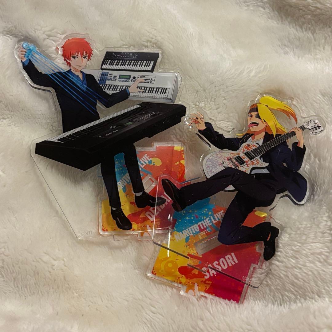 Used NARUTO Sasori Deidara Acrylic Stand Band