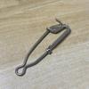 4Pcs Longline Fishing Snap Clip Quickly Lock Lures Connector Stainless Steel Hooked Snap Pin Longline Branch Hangers