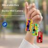 Digital Camera 0.96 Inch Keychain Camera Retro Support Memory Card 1080P Very Small Camcorder Video Recorder With Flash