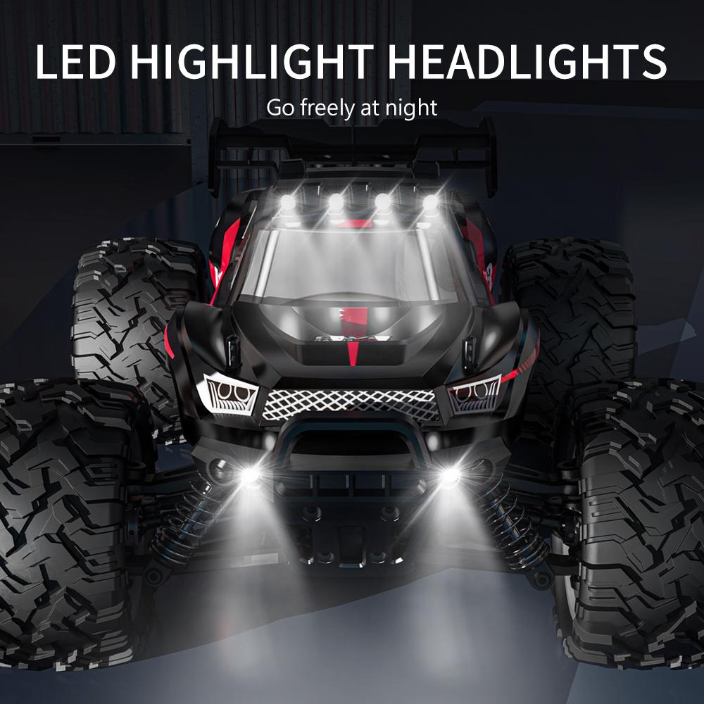 1:16 4WD RC Car Off Road 40KM/H Professional 2.4G High Speed Racing With LED Light Remote Control Cars Drift Monster Truck