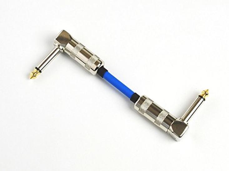 

Canare 8cm type patch cable [CANARE GS-6] L-L (crank) (blue) синій