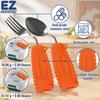 Adaptive Utensils, Weight Utensils for Tremors and Parkinson Patients, Utensil Set Spoon and Fork for Elderly