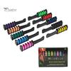 Multi-color Hair Dye Brushes 10Pcs Disposable Comb 10 Colors Individually Packaged Temporary Chalk for Colorful Set Wet Dry Washable Non-Damaging