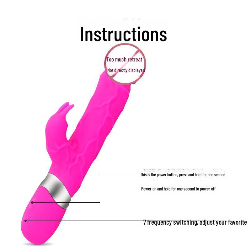 Dual G-Spot Rabbit AV Vibrator – Cross-Border Simulation for Female Pleasure