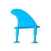 3Pcs TPU Soft Tops Surfs Fins Replacement Soft Surfboard Fins Tail Fins