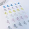 100 Pcs Resin Ocean Aurora Nail Rhinestones Mini Shiny Goldfish DIY Sea Series Nail Jewelry  Ladies