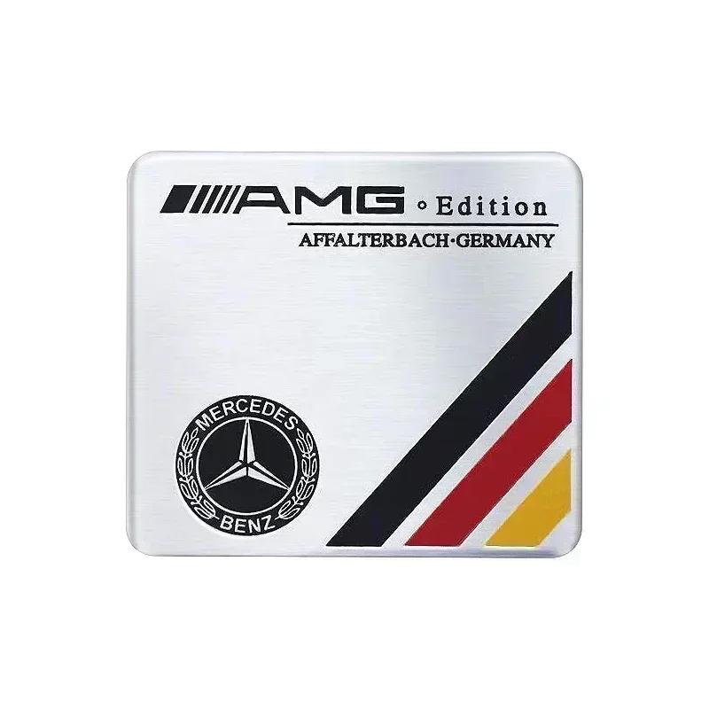 BTY4 1Pcs 3D Metal Stickers Car Body Trunk Decal For Mercedes Benz W203 W204 W205 W206 W176 W177 W212 W213 X156 X253 W117 W118