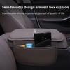 PU Car Armrest Mat Auto Center Console Arm Cushion Cover for Kia Ceed Sportage Picanto Cerato Seltos Soul Rio 3 4 5 2021 2020 GT