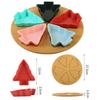 Creative Christmas Tree Snack Dish Set: Fruit Bowl, Nut Dish, Pastry, and Candy Dish