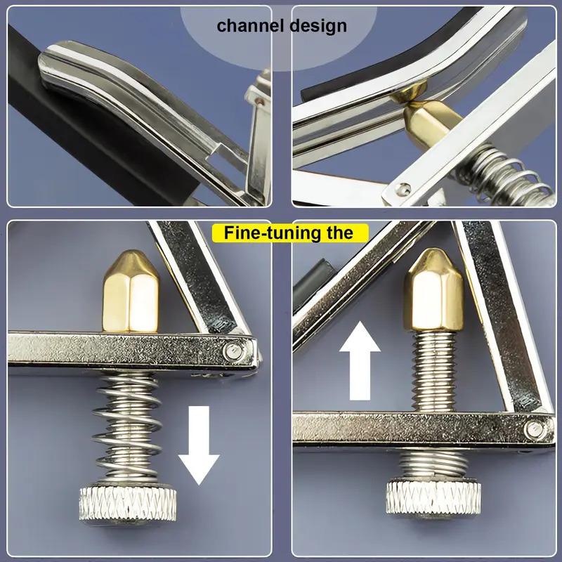 Alice A007V-C Metal Screw On Adjustable Guitar Capo For Acoustic Electric Classical Guitar Accessories Parts