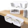 5Pcs Wall Mounted Glasses Storage Rack Plastic Eyeglasses Stand Home Decor
