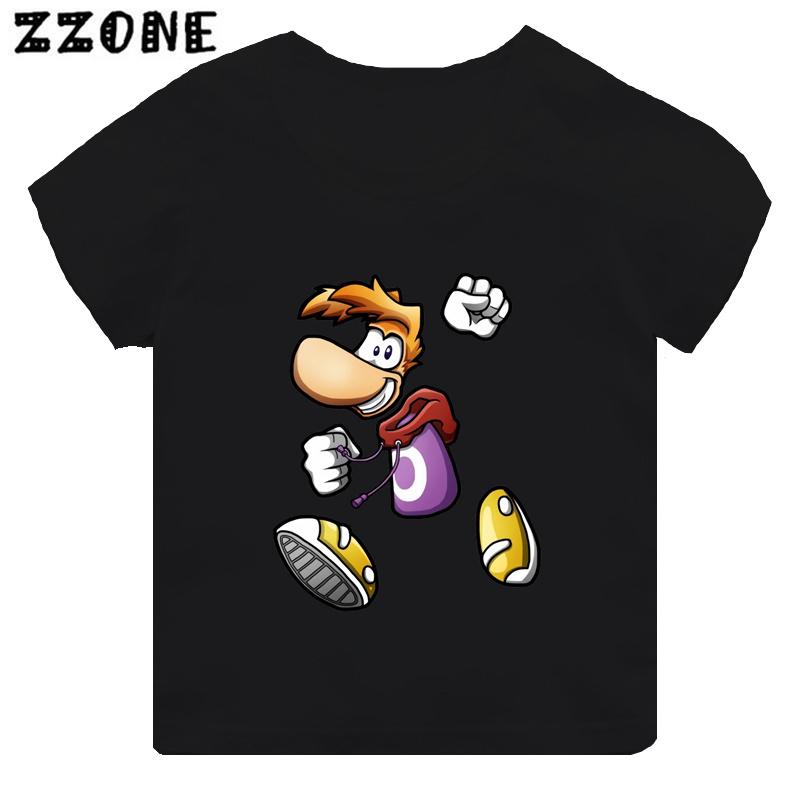 Rayman Legends Adventures Gioco Stampa Maglietta Bambini Divertente Vestiti Ragazze Neonati Maschi T-shirt Manica Corta Top BambiniTH5886