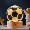 Crystal Ball Night Light - Football & Basketball Theme Desktop Ornament, Perfect Birthday Gift for Boyfriend