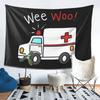 Paramedic Ambulance Tapestry Decor Art Aesthetic Tapestries for Living Room Bedroom Home Wall Cloth Wall Hanging