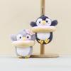 Cute Plush Penguin Toy Keychain Soft Rubber Animal Doll Cartoon Bag Decoration
