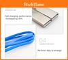Premium Quality Smooth Portable Micro Usb Fast Charger Flat Data Sync Cable For Android Phones