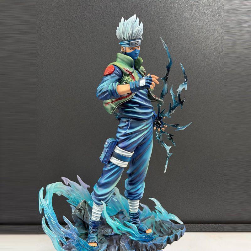 Naruto GK Hatake Kakashi  Hundred Ninjas  Statue Scene Model Toy Figure