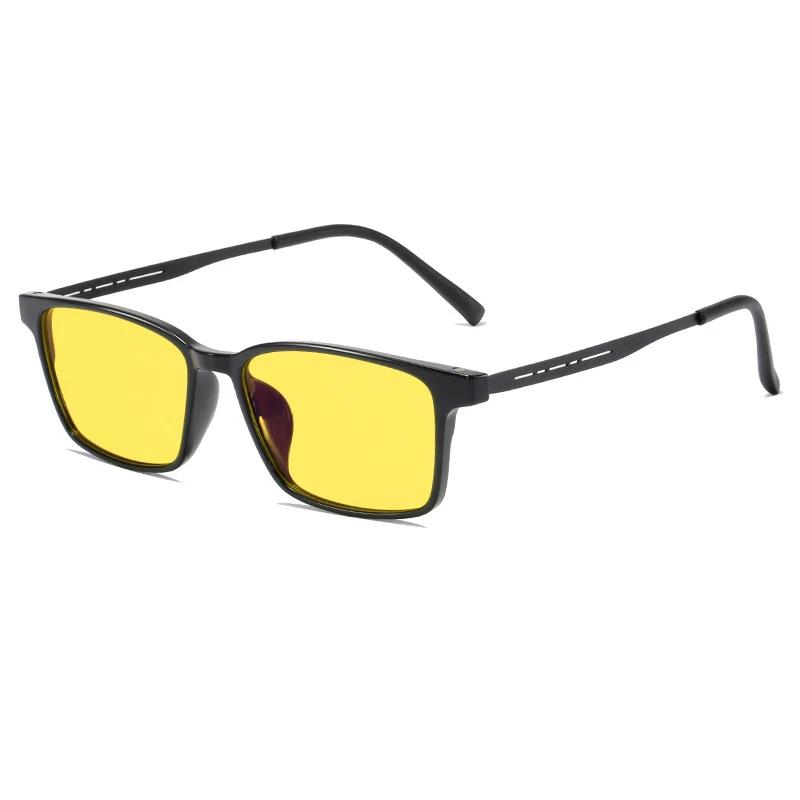 0 -0.5 -0.75 To -4.0  Night Vision Lens Myopia Sunglasses Men Polarized Outdoor Driving Screwless Prescription Spectacles