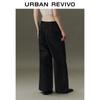 UR 2024 Spring Women's Multi-Pocket Wide-Leg Pants