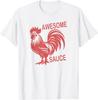 Camiseta Genial con Dibujo de Gallo para Hombre Mujer Camisetas Unisex Top Camiseta Unisex para Hombre Mujer Camisetas Top