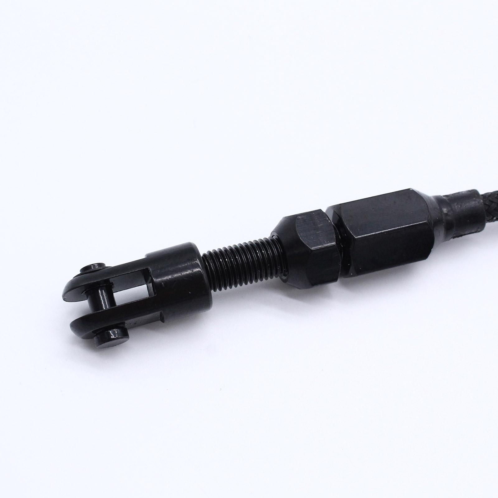 

36-дюймовый трос дроссельной заслонки двигателя автомобиля, плетеный трос дроссельной заслонки из нержавеющей стали, универсальный автомобильный плетеный трос дроссельной заслонки