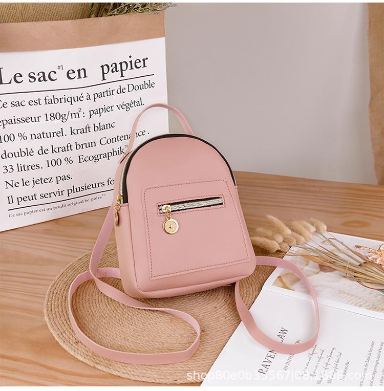 Korean Version of Women's Small School Bag Backpack Bag Women