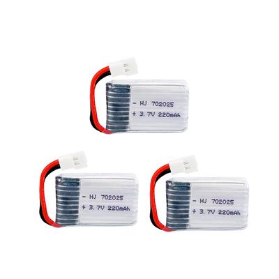 Lipo Battery 3.7V 220mAh 752025 For Syma X4 X11 X13 RC Quadcopter Spare Parts Accessories 3.7V Lipo Battery Aircraft Model