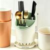 Drainable Chopstick Storage Tube 1Pc Kitchen Tableware Holder Rack Household Countertop Cutlery Drain Box Organizer