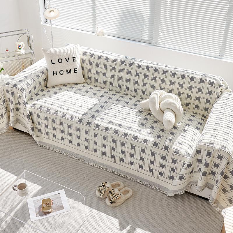 

1 шт. Чехол для дивана, универсальный чехол для дивана на все времена года, нескользящий чехол для дивана, защитный чехол для подушки дивана, подходит для F 180x130cm серый