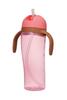 Pigeon Straw 330ml Pink Bottle, Tall, Capacity,