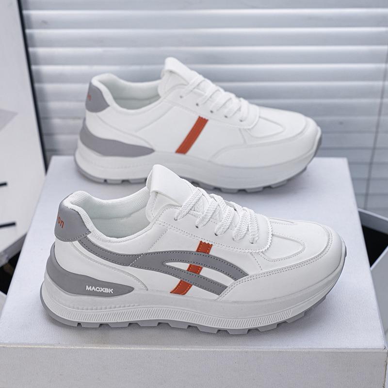 Spring women's shoes new breathable little white shoes children versatile thick-soled heightening sports shoes casual dad shoes women