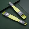 Adjustable Measuring Spoon Kitchen Measuring Spoon with Scale Double End Sugar Powder Measuring Spoon Grams for Baking Cooking