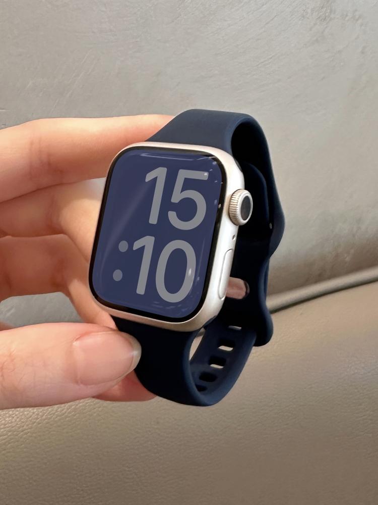 Slim Silicone Strap For Apple Watch Band 45mm 44mm 40mm 41 42-38mm sport bracelet iwatch series 8 7 se 3 4 5 6 9 10 ultra 2 49mm