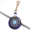 Hand of Fatima Lucky Eye Keychain Blue Eye Car Hanging Charm Lucky Eye Pendant  DIY Trinkets