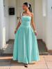 2026 Summer Elegant Slim-Fit Sleeveless Dopamine Bandeau Dress