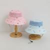New Summer Baby Bucket Cap Mesh Breathable Boys Girls Sunhat Cartoon Animal Cute Fisherman Caps Kids
