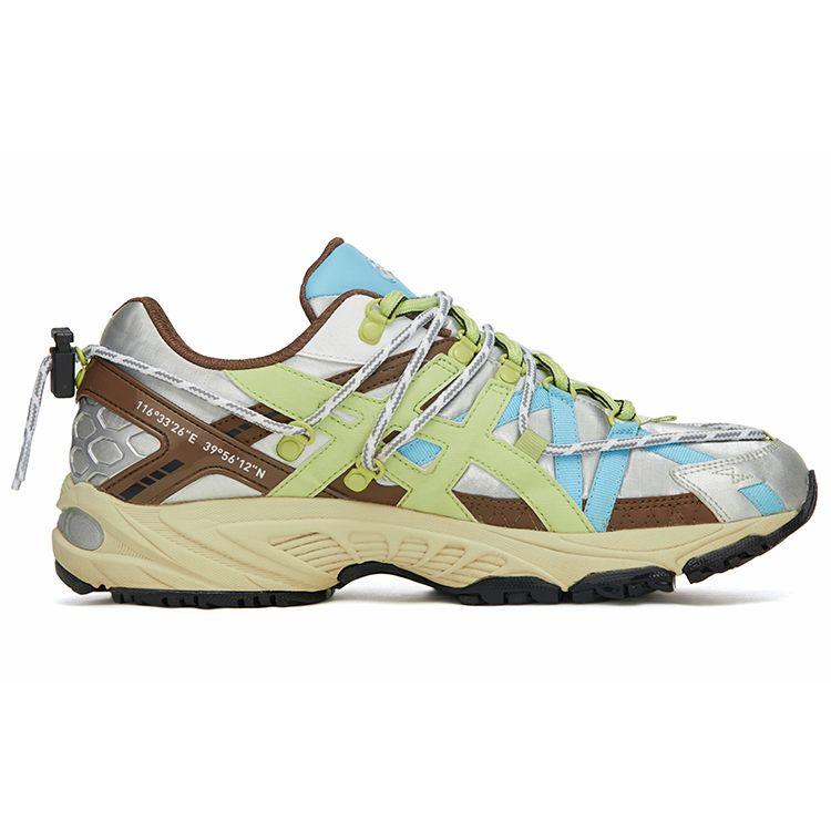 Asics X MYGE GEL-KAHANA TR V2 Silver Green Brown Mens Trail Sneakers 1203A260-020