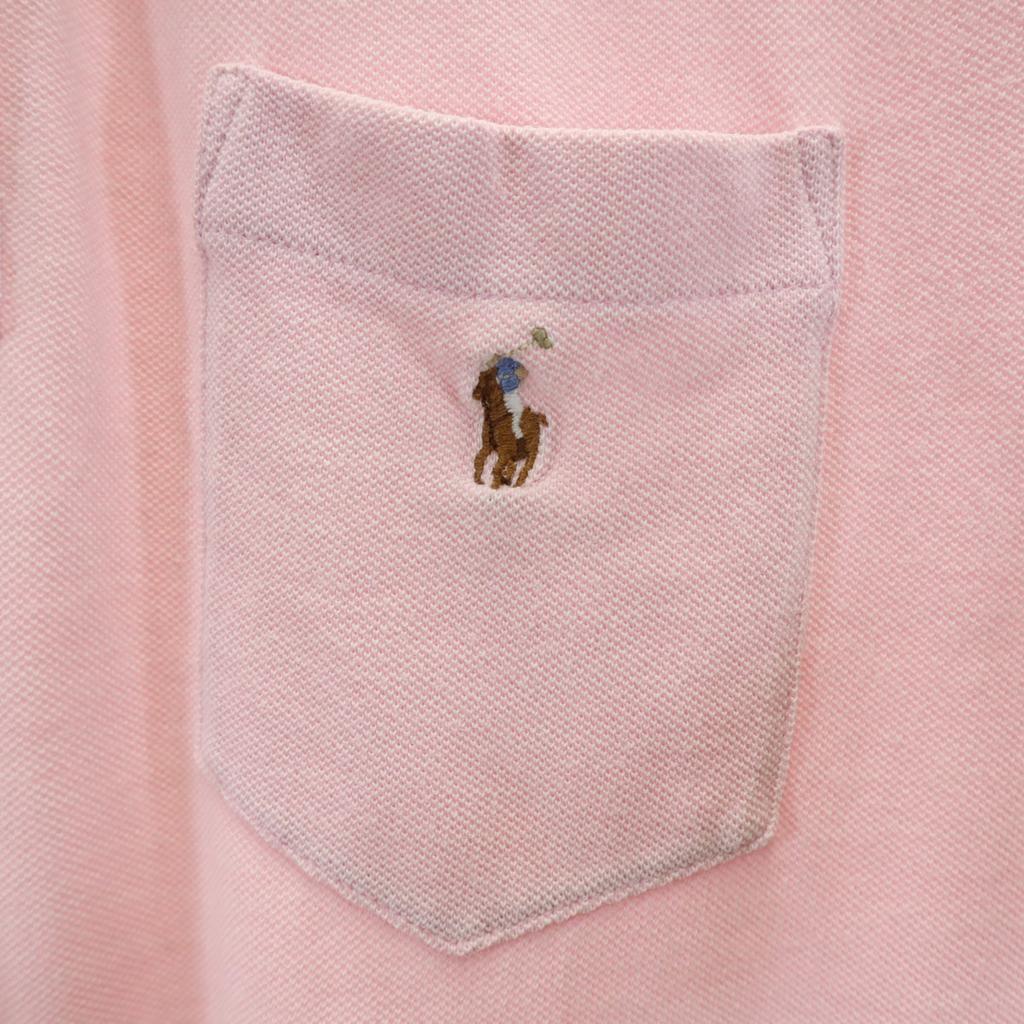 Polo by Ralph Lauren Short sleeve Polo shirt LL pink Fawn Men's Used