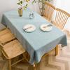 Cross-Border Hot-Selling Fresh Cotton Linen Tablecloth: Wash-Free, Waterproof, and Oil-Proof - Perfect for Household and Coffee Tables