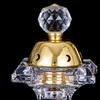 Crystal Glass Bakhoor Burner Frankincense Resin Burner SPA Yoga