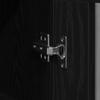 Wall Mounted Cabinet in Black Oak Look 69.5 x 34 x 90 cm