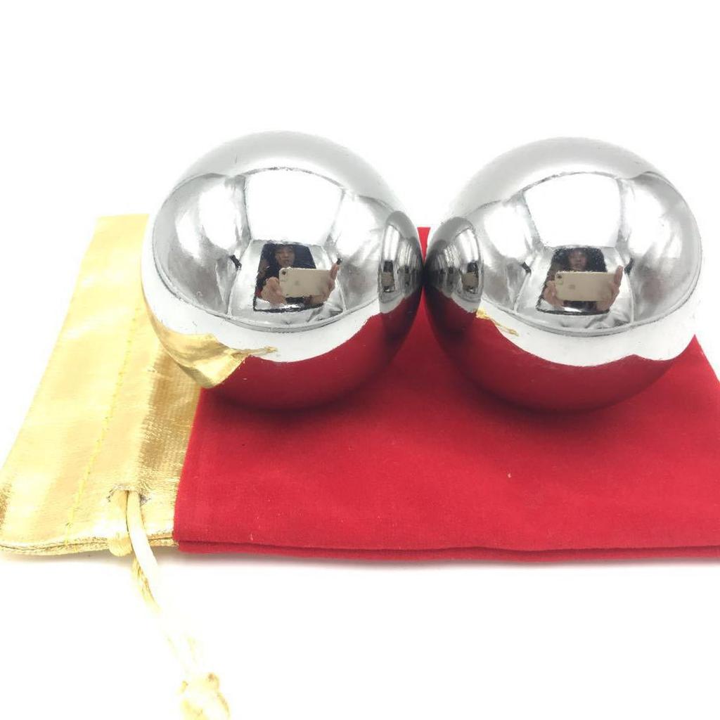 Baoding Stalen Handoefenballen voor Fitness, Grip, Rotatie en Massagetherapie