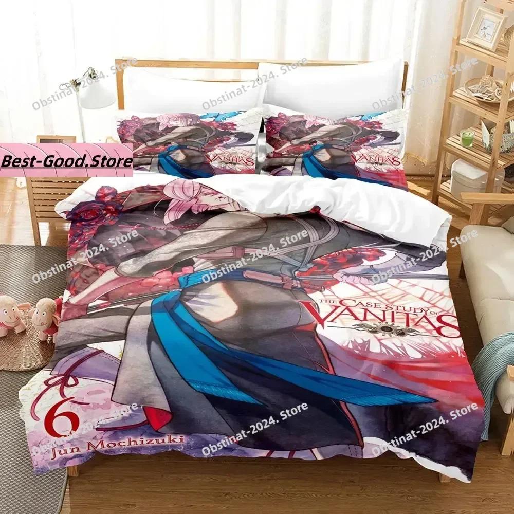 The Case Study of Vanitas Bedding Set Single Twin Full Queen King Size Bed Set Adult Kid Bedroom Duvet cover Sets 3D Print Anime