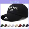 New Letter York Ny Embroidery Baseball Cap Sun Protection Breathable Peaked Hat
