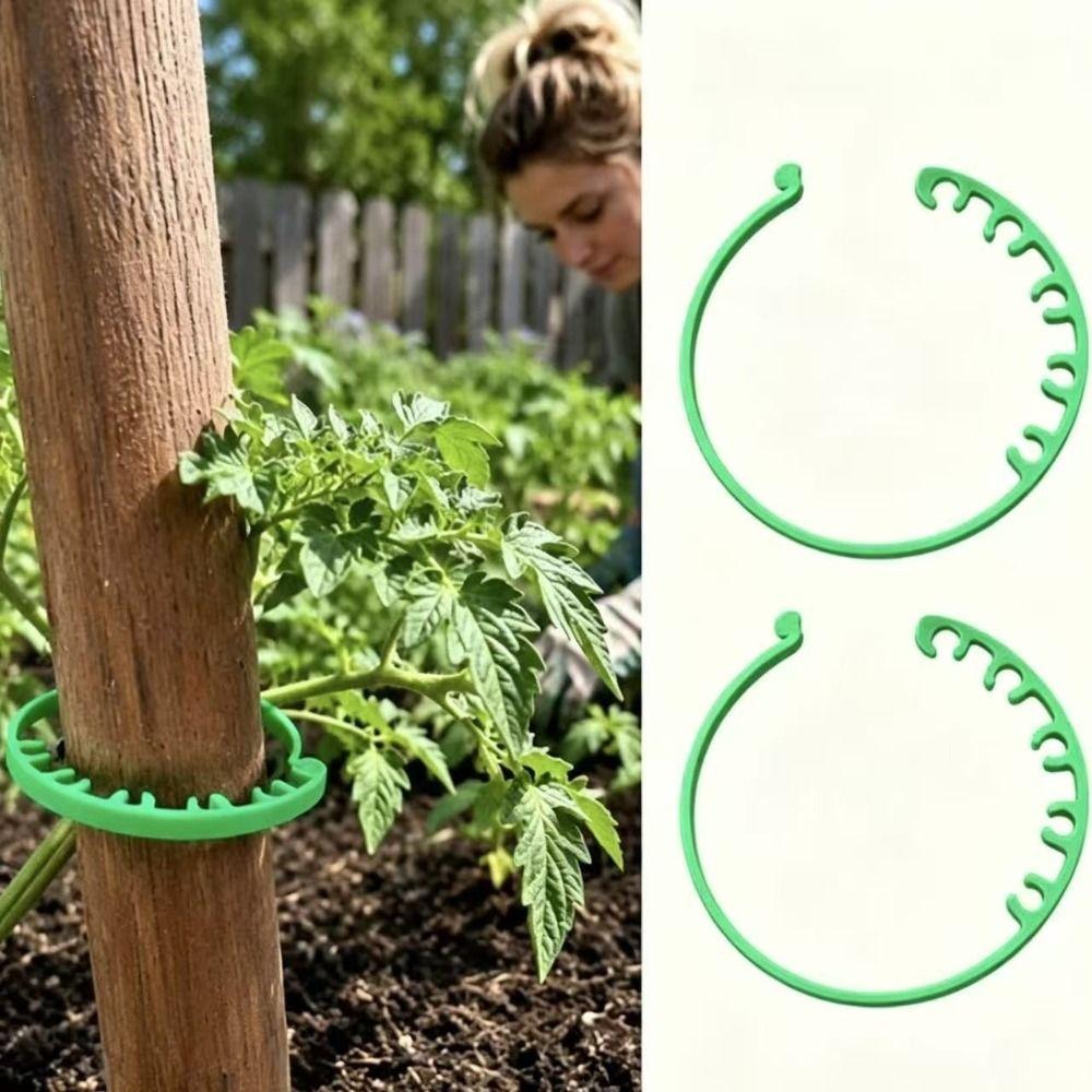 1/10/20Pcs Reusable Plant Fixing Buckle Plant Support Clips Garden Vegetable Garden Supplies