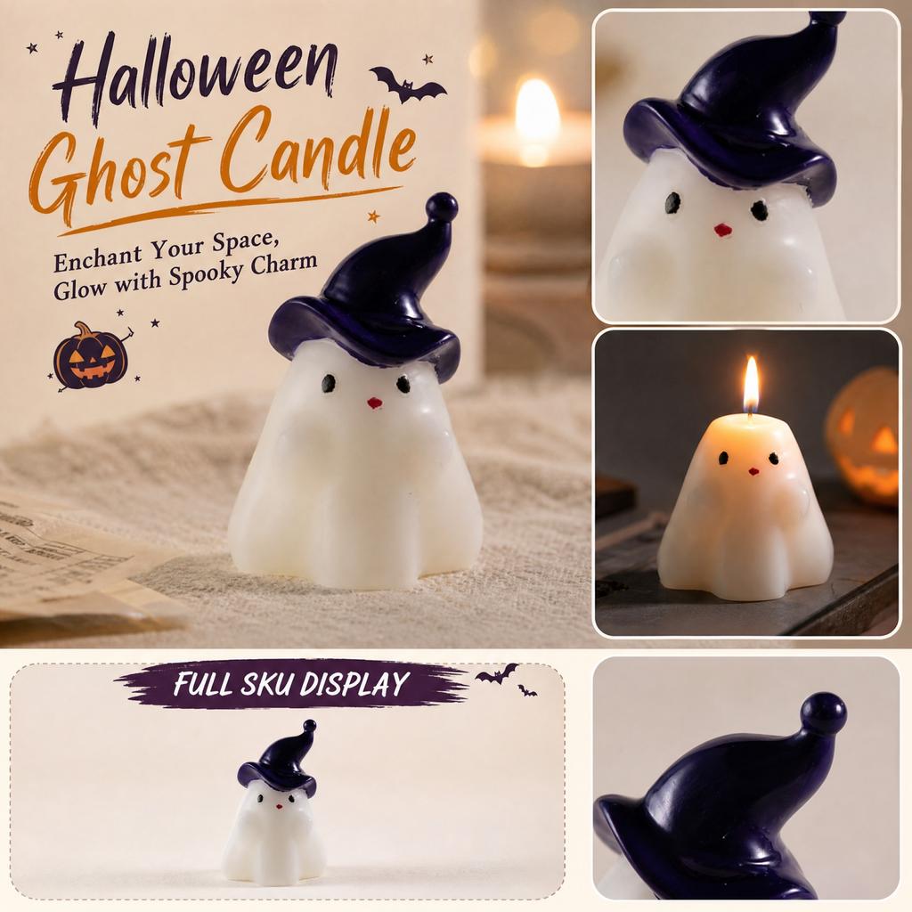 Halloween Scented Candle, Creative Candle For, Gift Idea