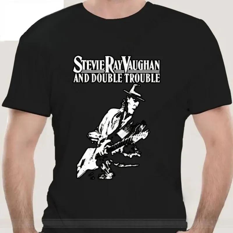 Pánské Dámské Tričko Stevie Ray Vaughan Kytara Blues Rocková Legenda SRV Unisex O-výstřih Módní Grafická Trička Pánské Streetwear Oblečení