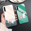 Cute Corgi Dog Case For Samsung Galaxy A71 A72 A70 A73 A53 A13 5g A03 A22 A21s A03 Core A42 A52 Animal Tempered Glass Cover